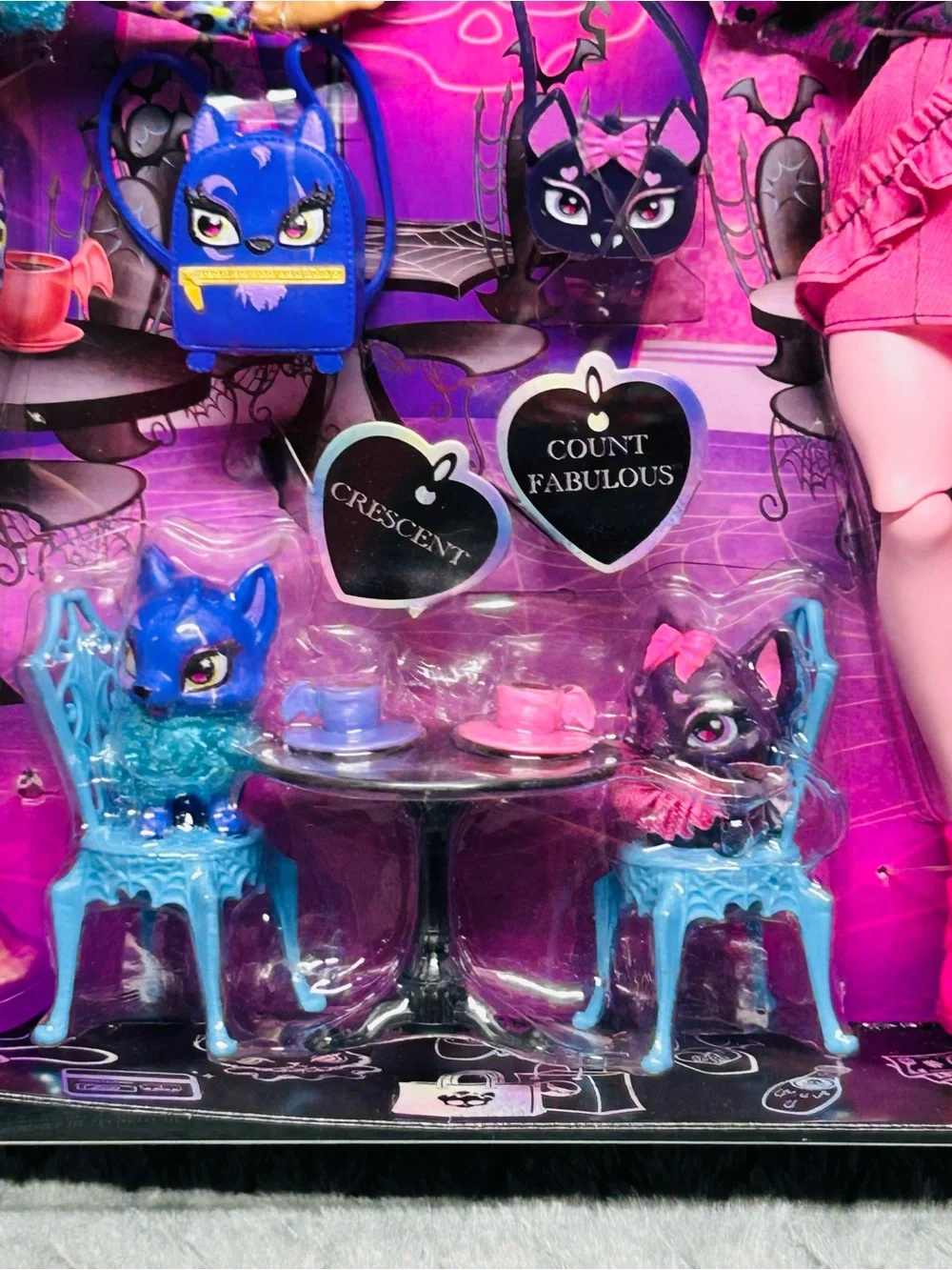 Monster High 2023 Faboolous Pets Clawdeen Wolf and Draculaura